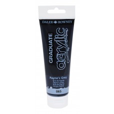 TINTA ACRILICA DALER ROWNEY TUBO DE 120 ML  CINZA DE PAYNE 065