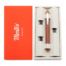 Caneta tinteiro Montex Happy Marrom