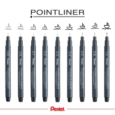 Caneta Nanquim pointliner Pentel 