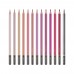 Lapis De Cor Vibes – Tons Rosé – 12 Cores + 1 Lápis 6B 