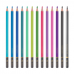 Lapis De Cor Vibes –Tons Aurora Boreal – 12 Cores + 1 Lápis 6b