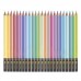 Lápis De Cor Vibes – Tons Pastel – 24 Cores + 1 Lápis 6B