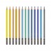 Lapis De Cor Vibes – Tons Mediterrâneo – 12 Cores + 1 Lápis 6B