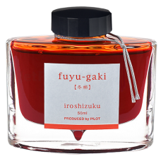 Tinta Pilot Iroshizuku Fuyu-gaki (inverno caqui)