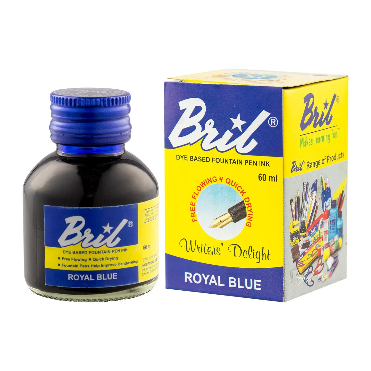 TINTA BRIL  MONTEX  AZUL ROYAL 60 ML